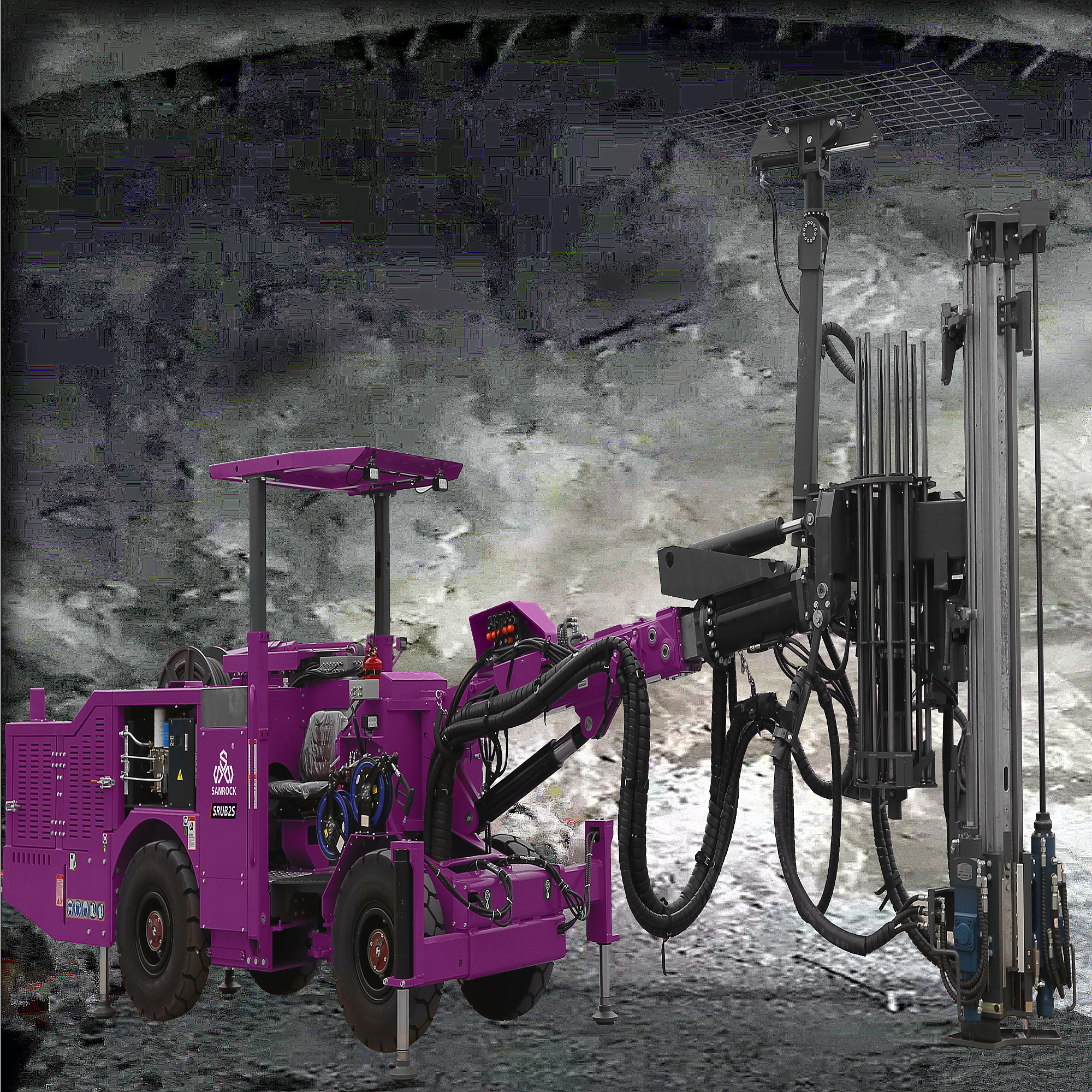 Mining Drilling Rig Underground Tunnel Construction Machinery Jumbo Drilling Rig Machine