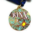 Round Shape Filling Color Commemorative Medal with Custom Logo ,Marathon medal