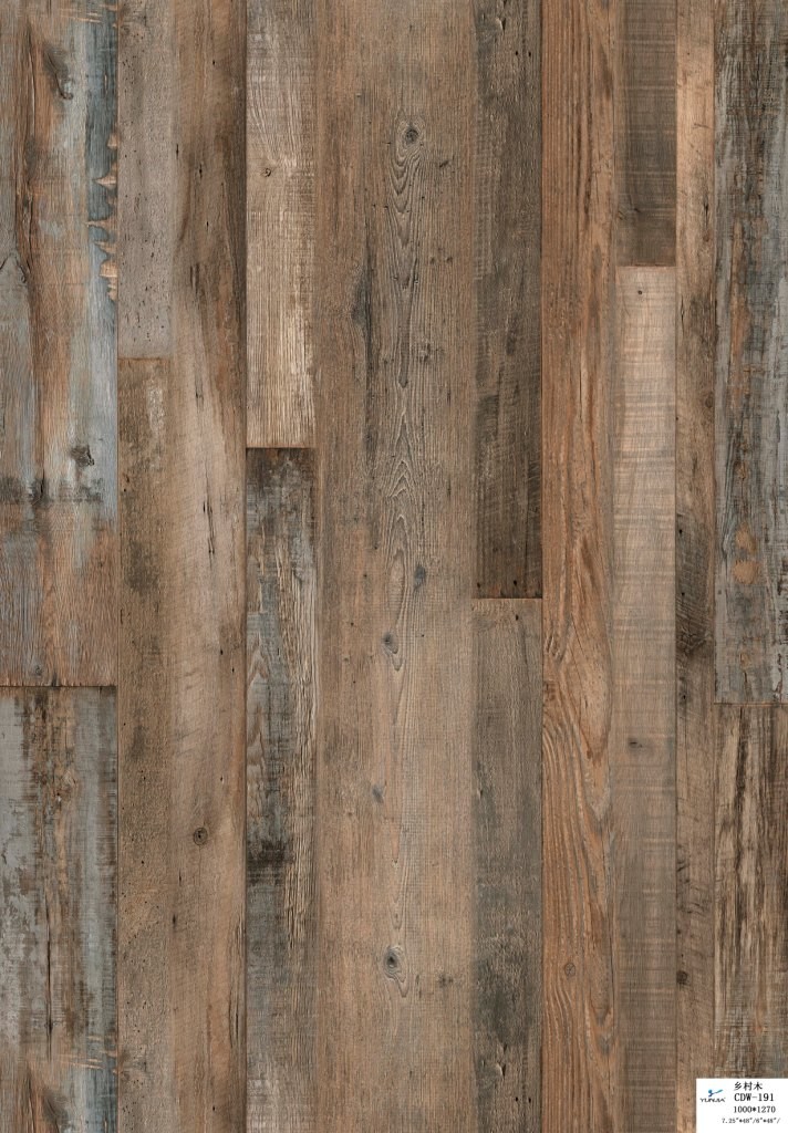 Anti Slipping Natural Stone Grain SPC Vinyl Plank Flooring