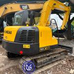 Used Hyundai 80-7 8Ton Small Excavator Crawler And Hydraulic Excavator In Good