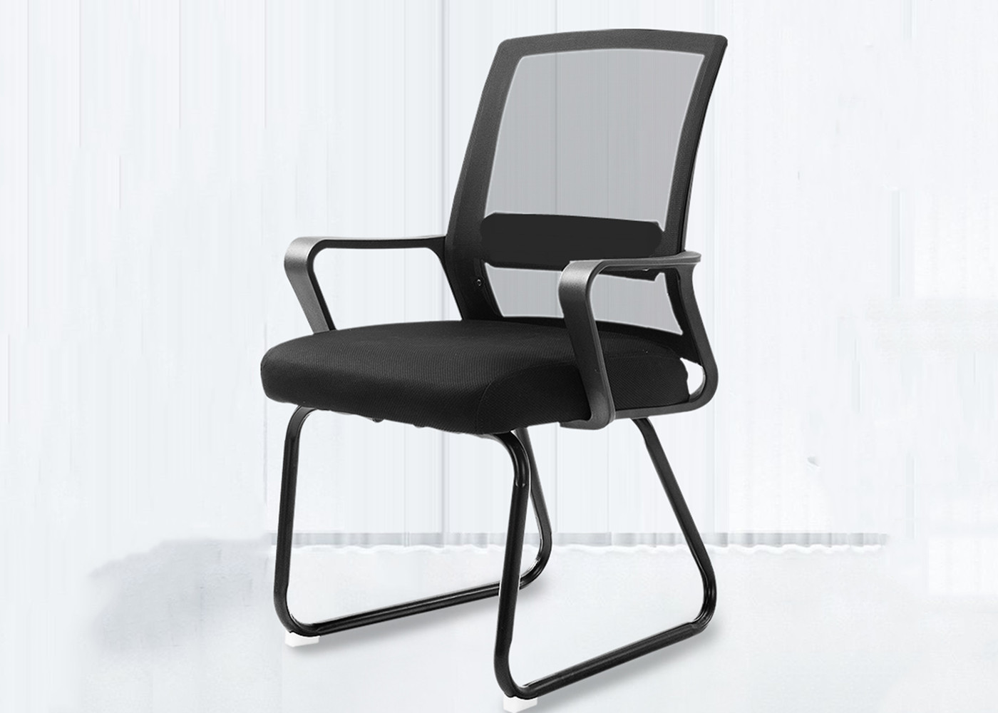Adjustable Height Revolving W55cm Mesh Back Desk Chair