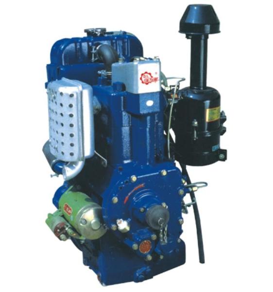 Vertical 14HP Diesel Engine Farm Tractor Parts Hand Cranking Or Electric Start