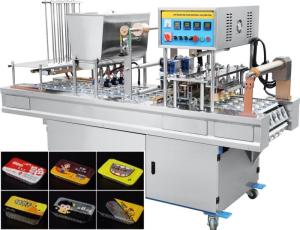Quality Plastic Food Container Tray Sealing Machine Lunch Tray Heat Sealer wholesale
