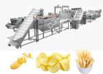 Commercial Potato Chips Manufacturing Machine Frozen French Fries With Flow