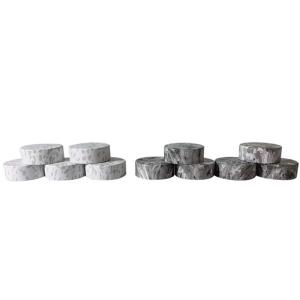 Quality 10mm 18mm Wide Mouth Bottle Cap embossed Plastic Aluminum Jar Cap wholesale