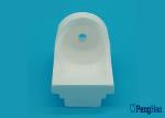 White Kerr Type Dental Casting Cups Fused Silica Material For Lab Metal Casting