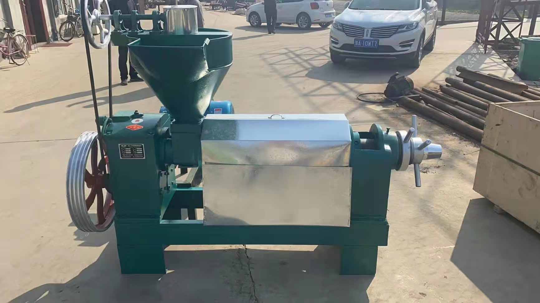 Sesame Seed Oil Press Automatic Food Processing Machine High Yield