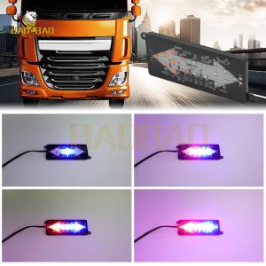 Quality Plastic Red Blue Flashing 12V Lucency Motorbike Spotlight CG LED Light Bar wholesale