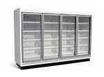 Refrigerated Vertical Glass Door Freezer, Multideck Frozen Food Cabinets