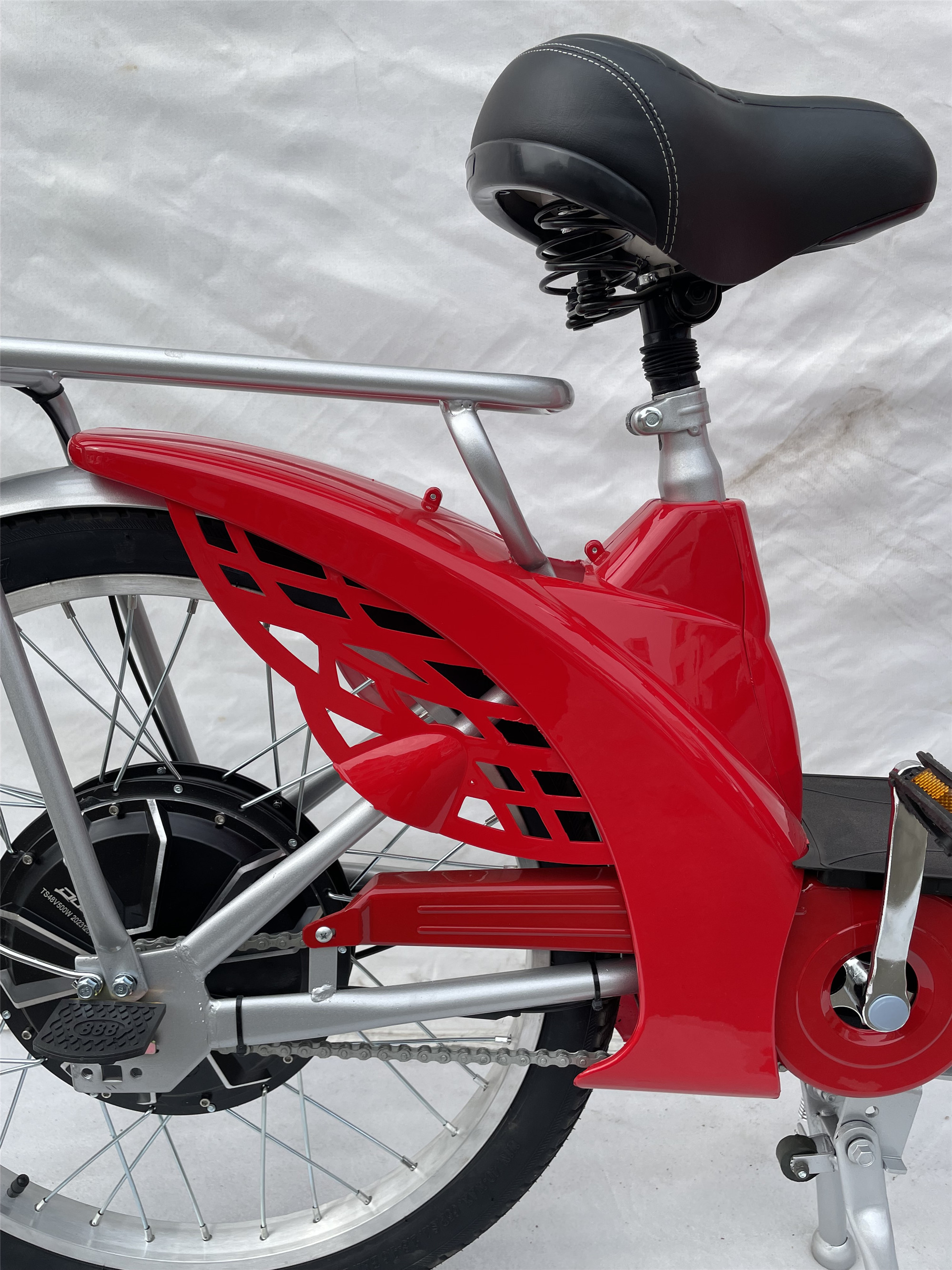Single Speed 48V Electric Bike 500W 350W 24 Inch Wheel Electric Bike