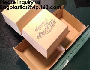Quality Kraft Paper Burger Box Corrugated Hamburg Box,Burger French Fries Packaging Hotdog Kraft Box,Cardboard Paper Double pac wholesale