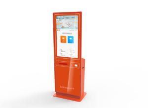Quality 43 Inch Self Service Kiosk Ticket Vending Machine Anti - Vandal 1 Year Warranty wholesale