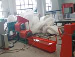 Single Screw EPE Foam Machine Film / Board Recycling Pelletizer Machinery With