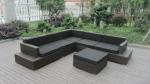 6pcs modern wicker sofa furniture