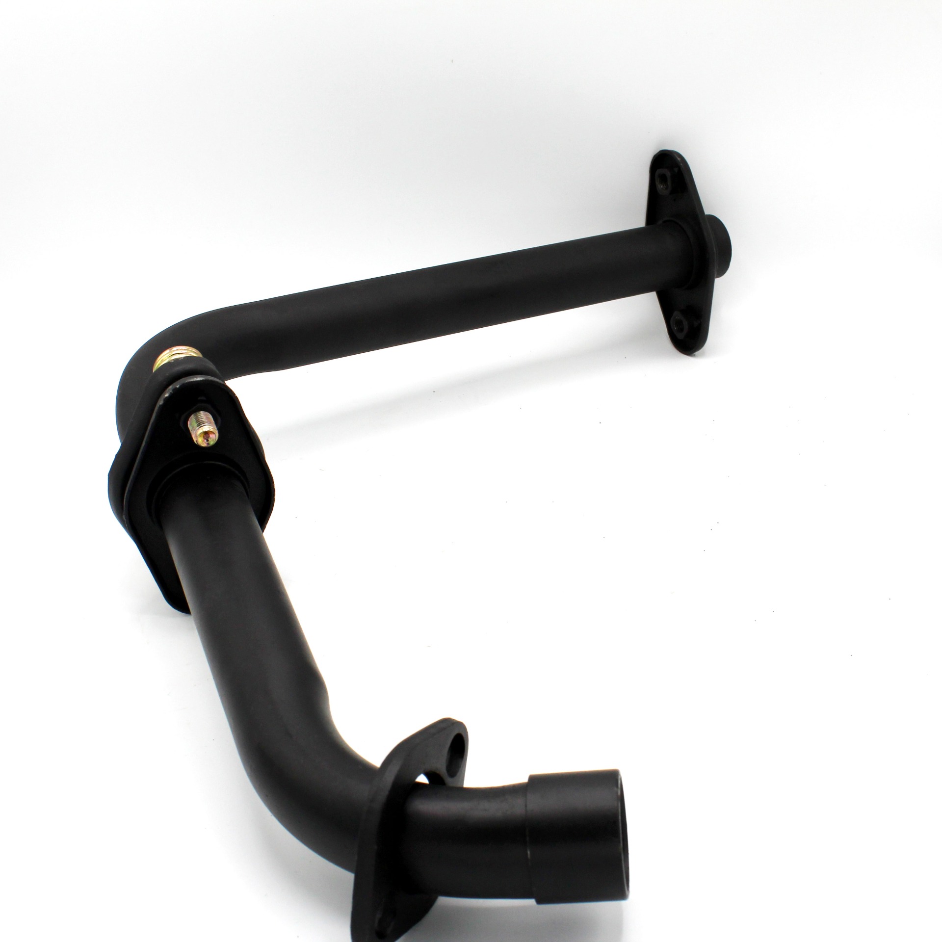Black Muffler Forward Bend for DAYANG Motorcycle Spare Parts Cargo Tricycle Rickshaw