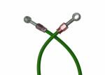 AN3 Motorcycle SS Braided Nylon Ptfe Brake Hose Assembly Customizable