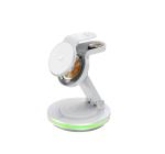 4-IN-1 Foldable Wireless Charger For Magnetic Enabled Phone And Headphones