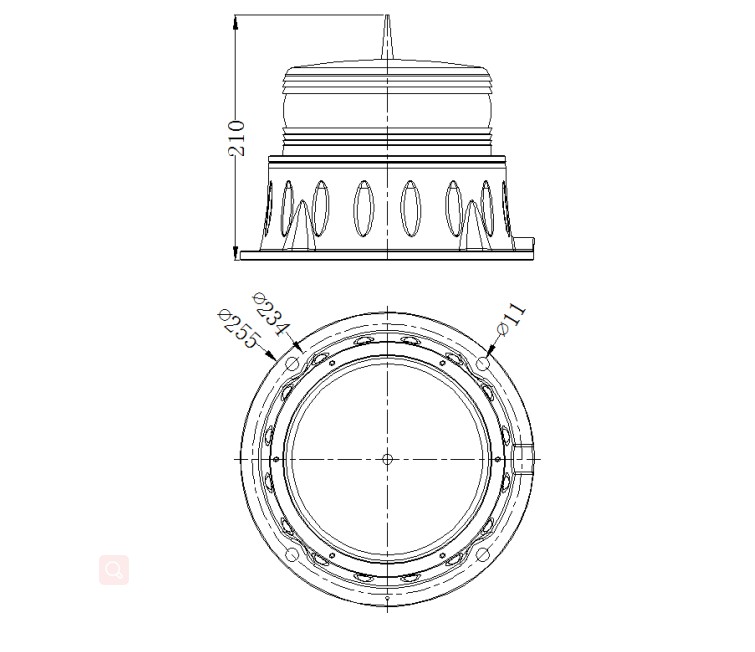 5NM Solar Marine Beacon Light