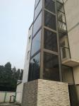 0.63m/s 320KG Shaftless Home Elevator 4 Persons Residential Glass Elevator