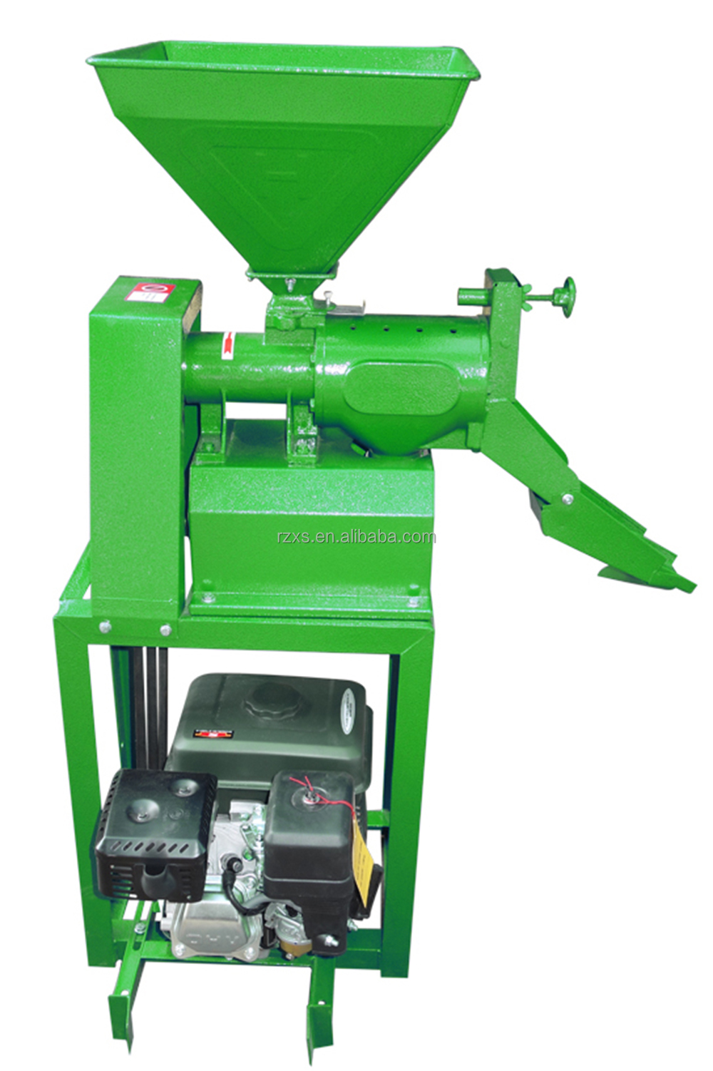 570*330*460 Mini Diesel Engine Rice Mill Machine for Home and Commercial Milling