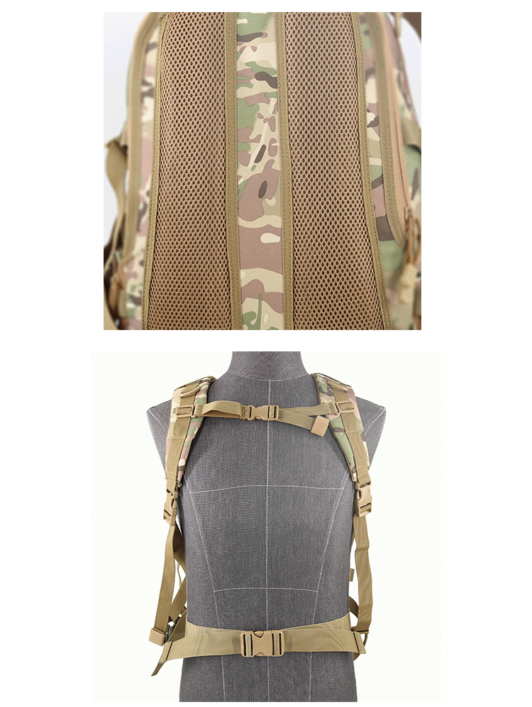 Unisex 600D Polyester 35L Backpack for Outdoor Sport Strong and Durable