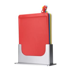Quality PP Red Kitchen Cutting Board 2kg Corrosion Resistance Antimicrobial 23cm Width wholesale