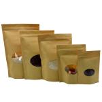 Meat Printable PET 160g Kraft Stand Up Pouch