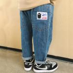 Children Clothing Production Jeans With Waistband Elastic For Boys