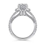 18K 14K 10K Solid Gold Customized Jewelry 2 Carat Def Vvs Clarity Cvd Oval Cut