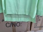 82% Cotton 18% Polyamide Ladies Pullover Sweater Loose Knitted