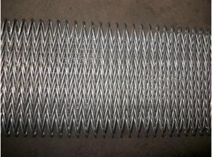 Quality Professional Metal Conveyor Belts , Curved Steel Belt Conveyor Acid Resistant wholesale