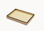 Metal Plating Golden Belt / Wallet Store Display Boxes With Steel Frame