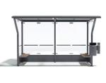 Bicycle Storage Shed Canopy Cycle Parking Outdoor Garage Universal Urben Bus