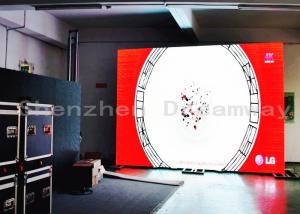 Quality 3.91mm Pixels Outdoor LED Screen Rental SMD1820 1R1G1B 500*500 Cabinet 60~85 HZ wholesale
