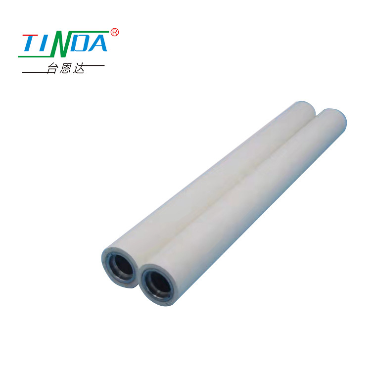 Blue Anti- Sticky Rubber Roller With Low Noise For Industrial Applications