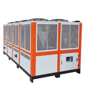 Quality 30HP Air Cooled Screw Compressor Chiller High Efficiency R407C wholesale