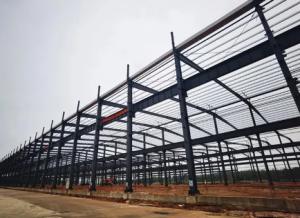 Quality Q345 Steel Frame Fabrication Steel Structure Prefabricated Industrial Prefab Buildings wholesale