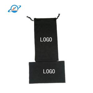 Quality Custom eye glasses cases and bags sunglasses pouches microfiber glasses bag drawstring bags wholesale