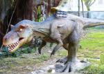 Kids Coin Operated Animatronic Dinosaur Ride For Shopping Mall Promotion