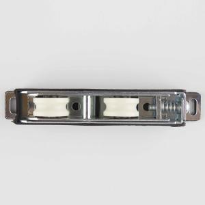 Quality Aluminum Sliding Window Door Roller with Double Wheels and Plastic Housing 20mm Height wholesale
