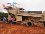 Portable 80-100 TPH Alluvial Gold Processing Plant Fixed Chute