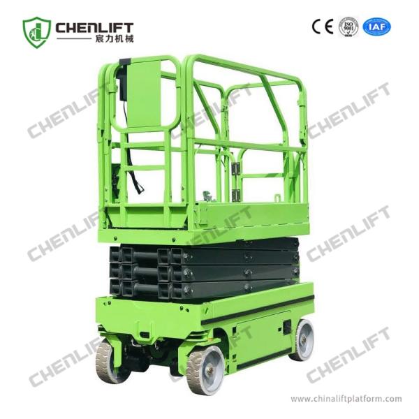 5.8 Meters Lifting Height Self Propelled Scissor Lift With Automatic Walking