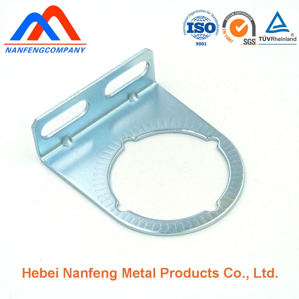 Powder Coating Surface Corner Wall Mounting Bracket for Customized Color Metal Bracket