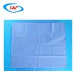 SMS Blue Disposable Universal Surgical Drape Pack For Hospital Clinic