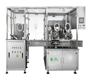 Quality Production Line ± 0.5% 3KW Liquid Filling And Sealing Machine wholesale