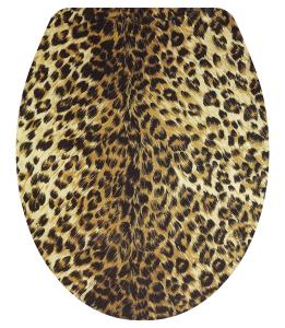 Quality polyresin toilet seat cover,leopard design toilet seat,sea star,shell transparent, wholesale