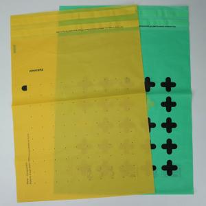 China Secure Sustainable Shipping With Compostable Mailing Bag In Green And Golden on sale