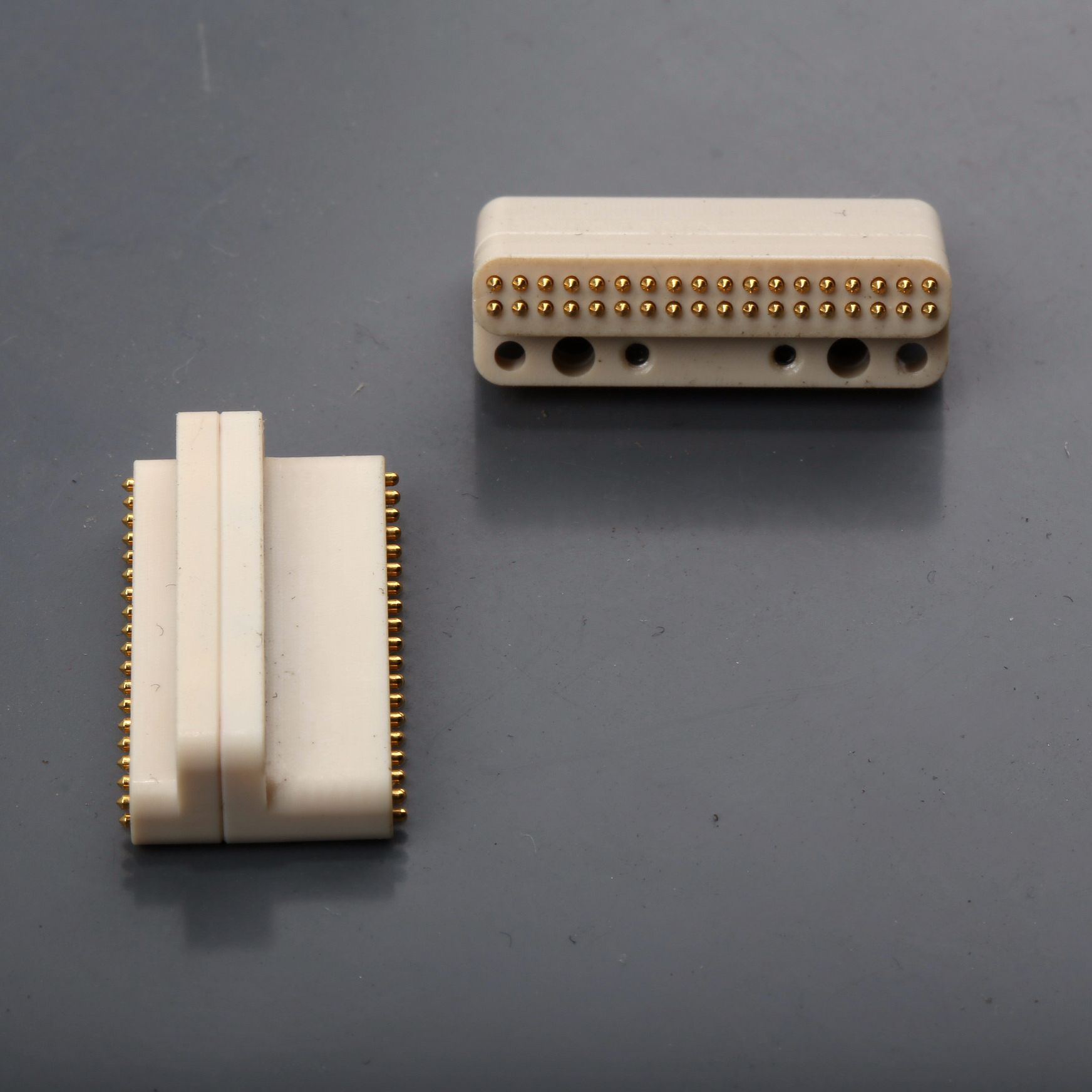 Custom Design Peek Parts , Machining Small Pogo Pins 0.01mm Tolerance