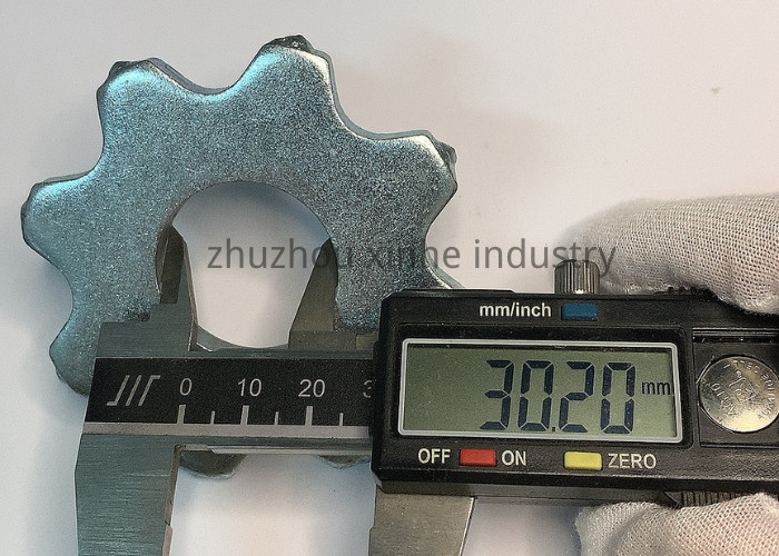 Heavy Duty 8 Points Carbide Tipped Milling Cutters For Floor Planers Or Milling Machines