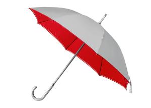 Quality Straight Aluminum Silver Coated Umbrella Uv Protection Open Diameter 100-103cm wholesale